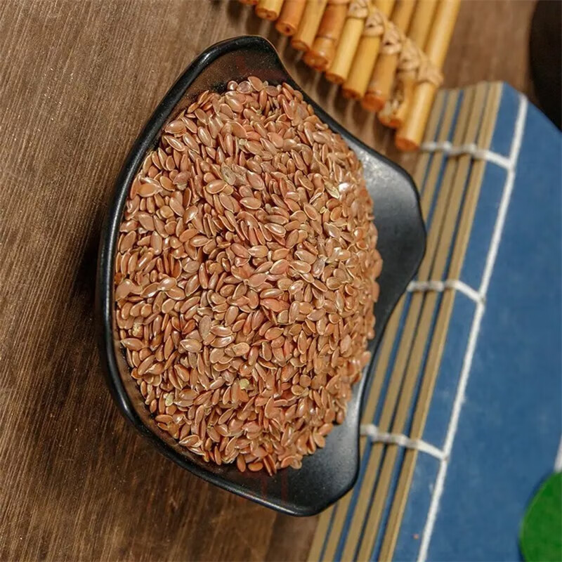 Flaxseed 500g Inner Mongolia Hu Ma Zi Roasted Linum usitatissimum Seeds for Grinding and Baking key features