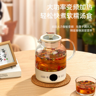 Health Pot Office Tea Kettle Fully Automatic Glass Tea Kettle Household Multi-Function Boiling Kettle Wholesale