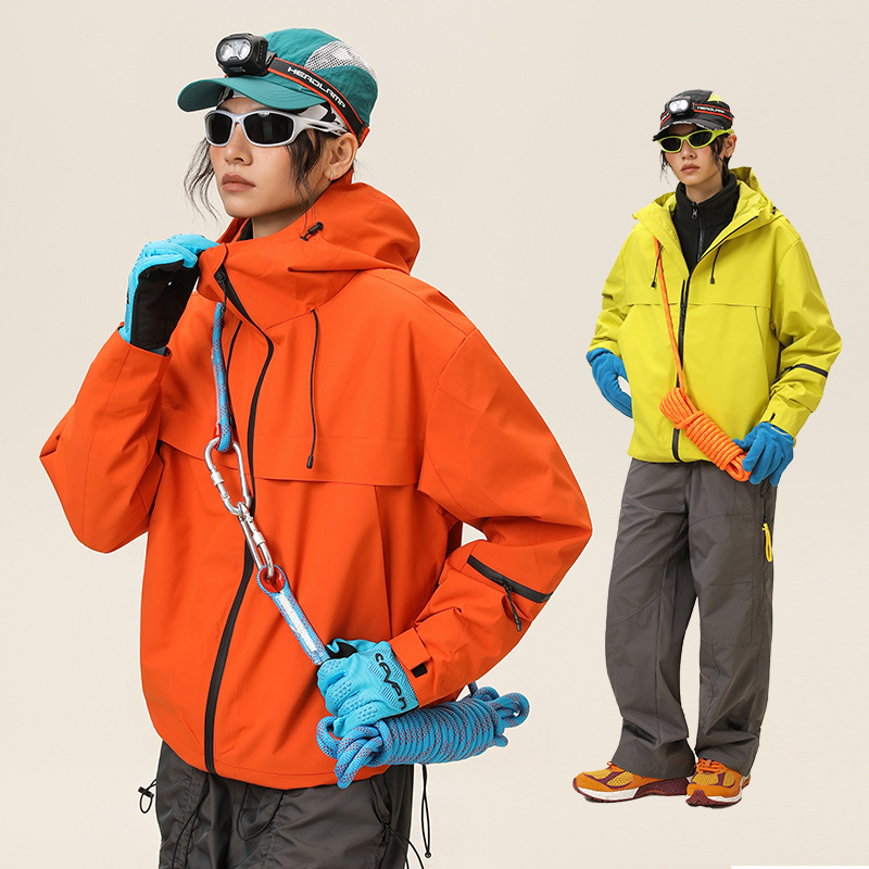 Jack's Outdoor Dopamine Jacket Detachable Men's and Women's Jacket Autumn and Winter Hiking and Mountaineering Clothing