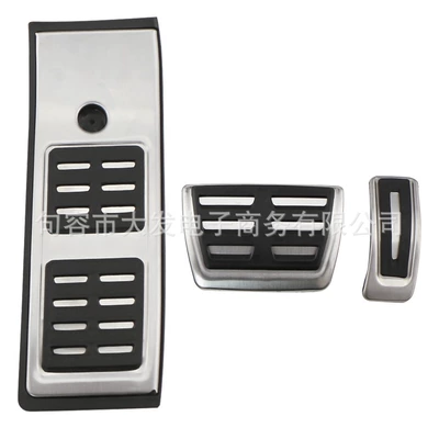 Suitable for Audi 18-20 Q5L accelerator pedal original stainless steel accelerator brake rest pedal (Dekorativ pedal başlıqları) - auto-rest