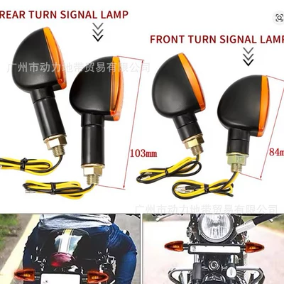 Modified motorcycle LED turn Dönmə işıqları