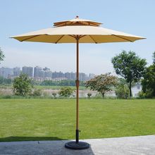 户外遮阳伞太阳伞大伞户外伞摆摊伞折叠沙滩伞保安岗亭室外庭院伞