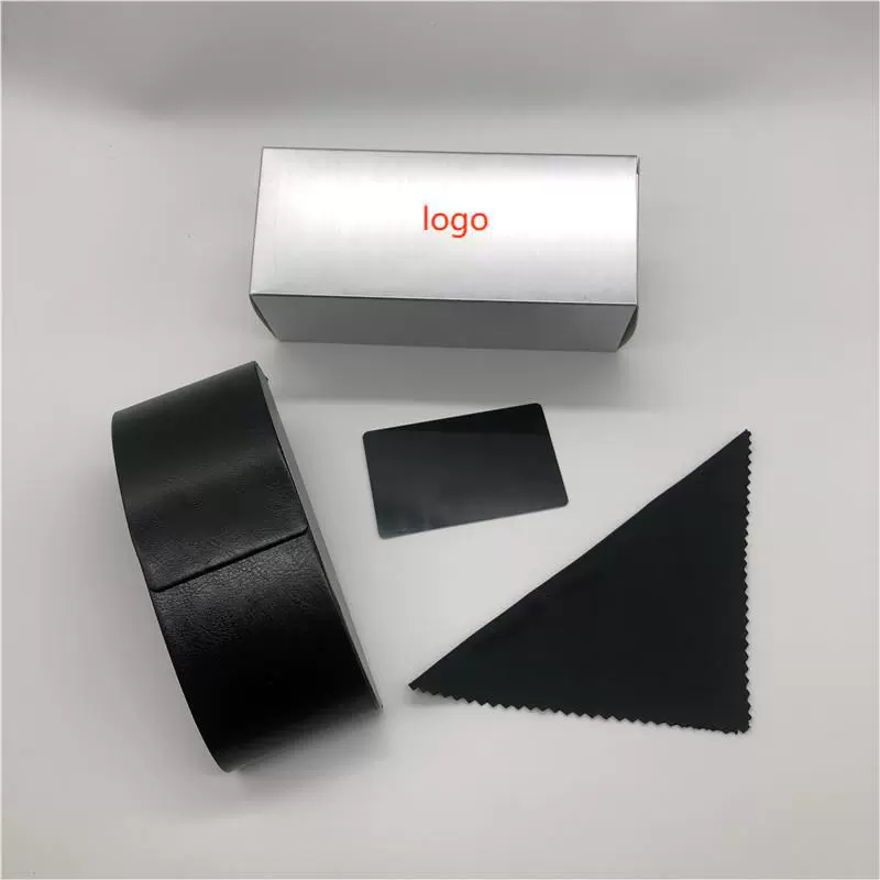 Набор футляров для очков Aojia D: футляр для солнцезащитных очков, футляр для очков, салфетка для очков, футляр для ключей от автомобиля (для автосалона)