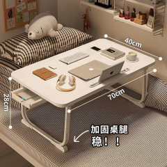 ベッドの上の机のコンピュータの机の寮の簡易折り畳みの机の寝室は簡単です。