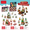 8886 Christmas Slesles Blind Box (English Version) 1099pcs