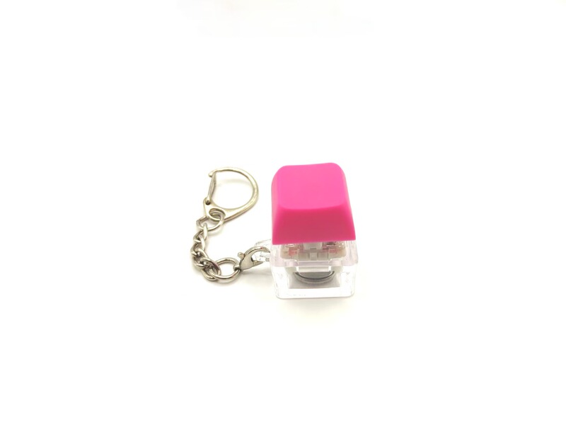 国境を越えた発光高透明減圧ボタンメカニカルキーボードピンチフィンガー退屈減圧ボタンベントキーホルダー|undefined