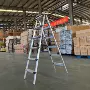 折叠日式加厚铝合金家用梯