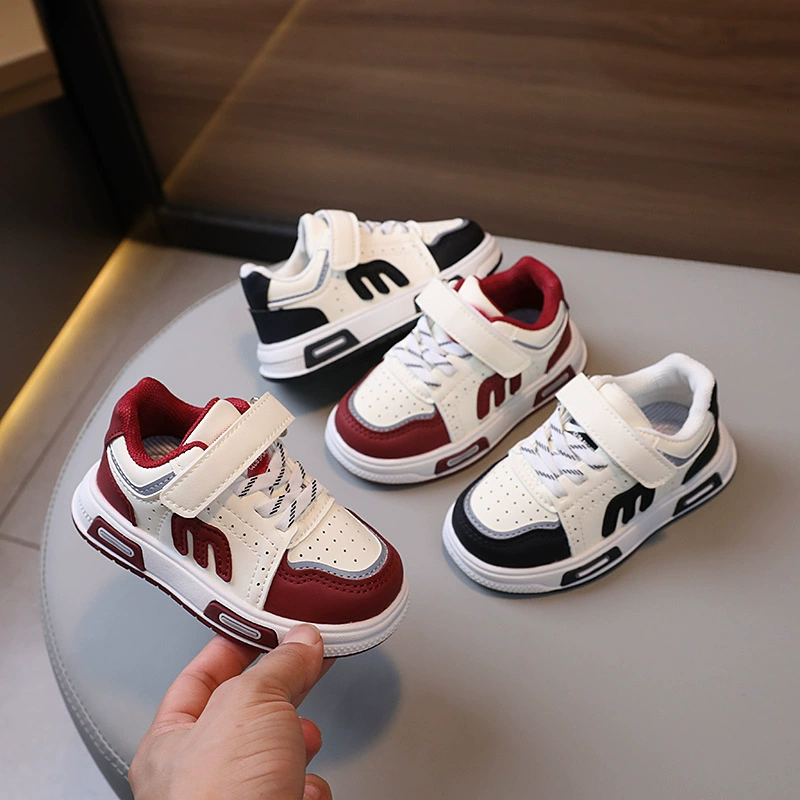 2024 осень новая детская спортивная обувь для девочек 1-6 лет детская обувь для мальчиков повседневная обувь детская обувь на мягкой подошве