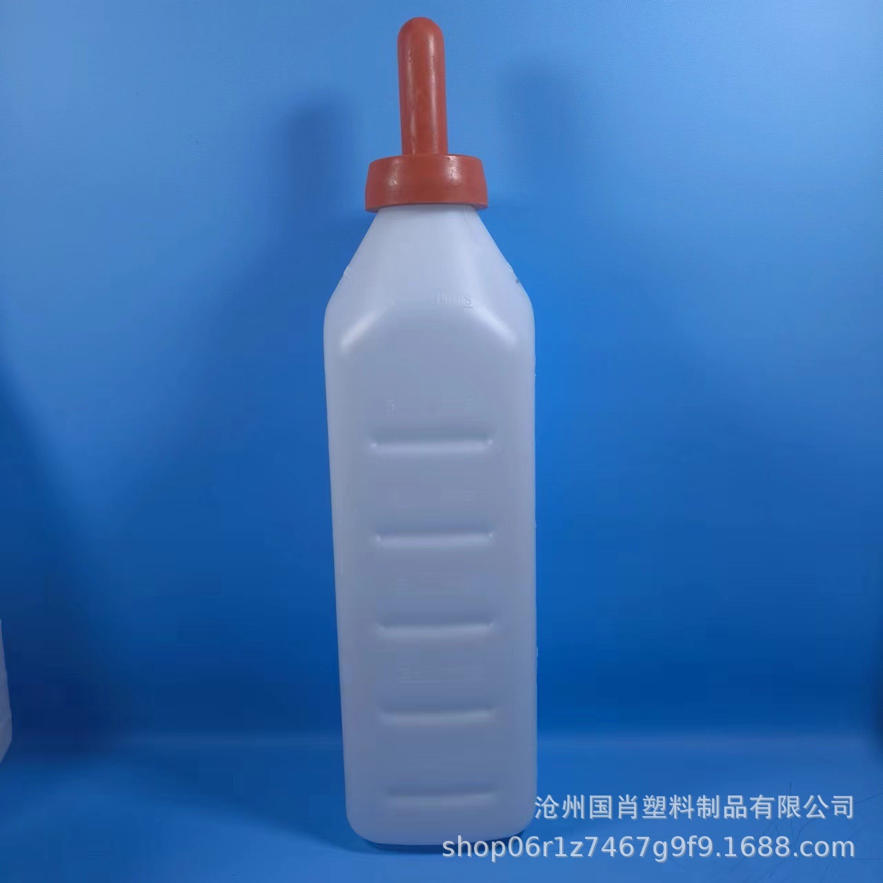 3.5 Botella de leche de ternero 6PINTS para uso veterinario, tetas para ganado, botella de leche de ternero gruesa