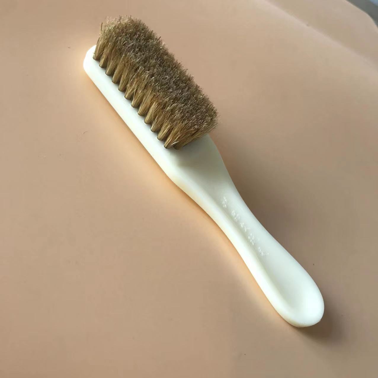 Cepillo de alambre Cepillo de pelo de cerdo Cepillo Wenwan de pelo suave Limpieza de pastas Eliminación de polvo Nuez Vajrayana Cepillo de herramientas Cepillo para zapatos