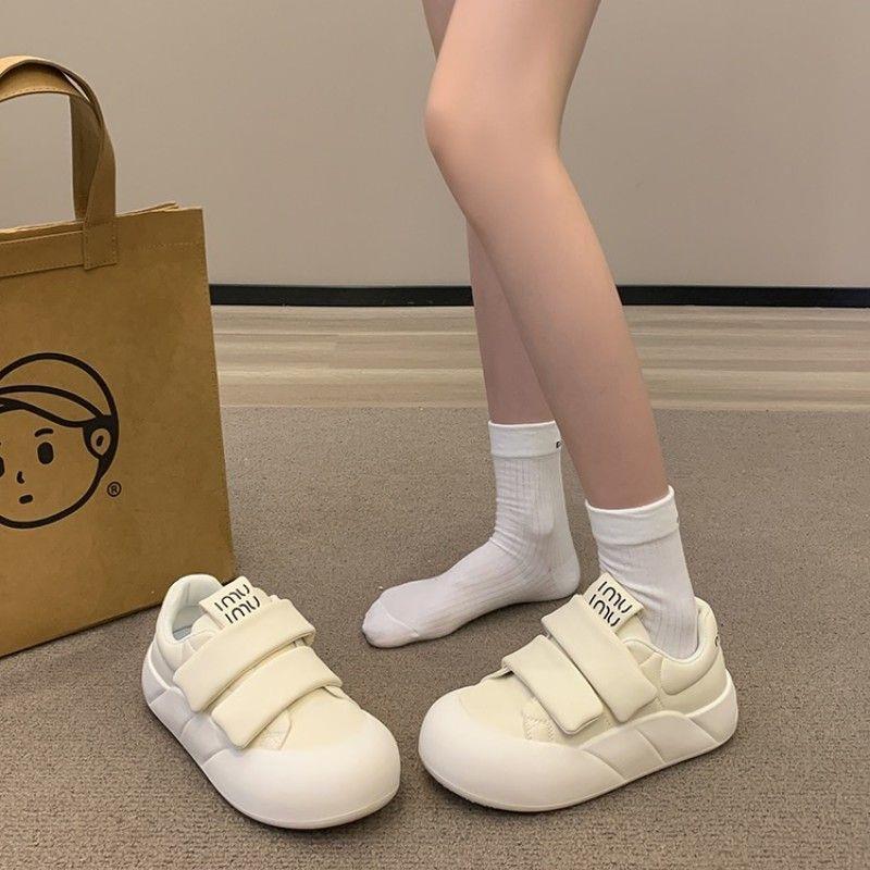 上班久站不累脚工作鞋黑色鞋子秋夏季皮面防水防滑女鞋厨房运动鞋|undefined