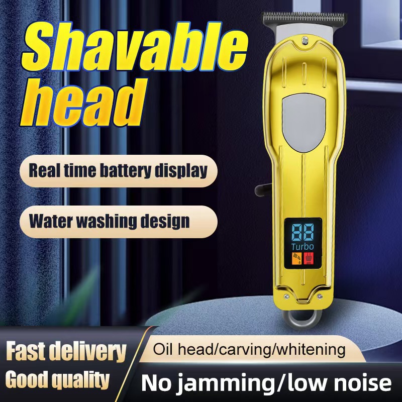 Nuevas maquinillas de afeitar eléctricas transfronterizas, cortadores de pelo, cortapelos de aceite, cortapelos, cortapelos, cortapelos, cortapelos, cortapelos eléctricos domésticos profesionales recargables