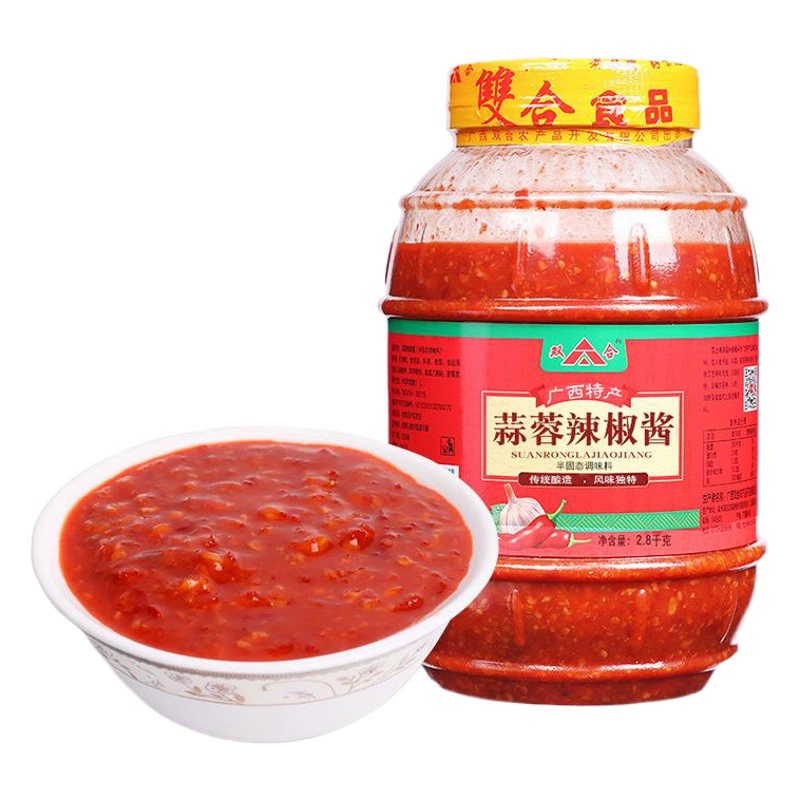 Соус Шуанхэ 【Коллекция 2.8 кг】 Острый соус с кислым соусом из сливы и соевым соусом для риса, для коммерческого использования, оптовая продажа поштучно