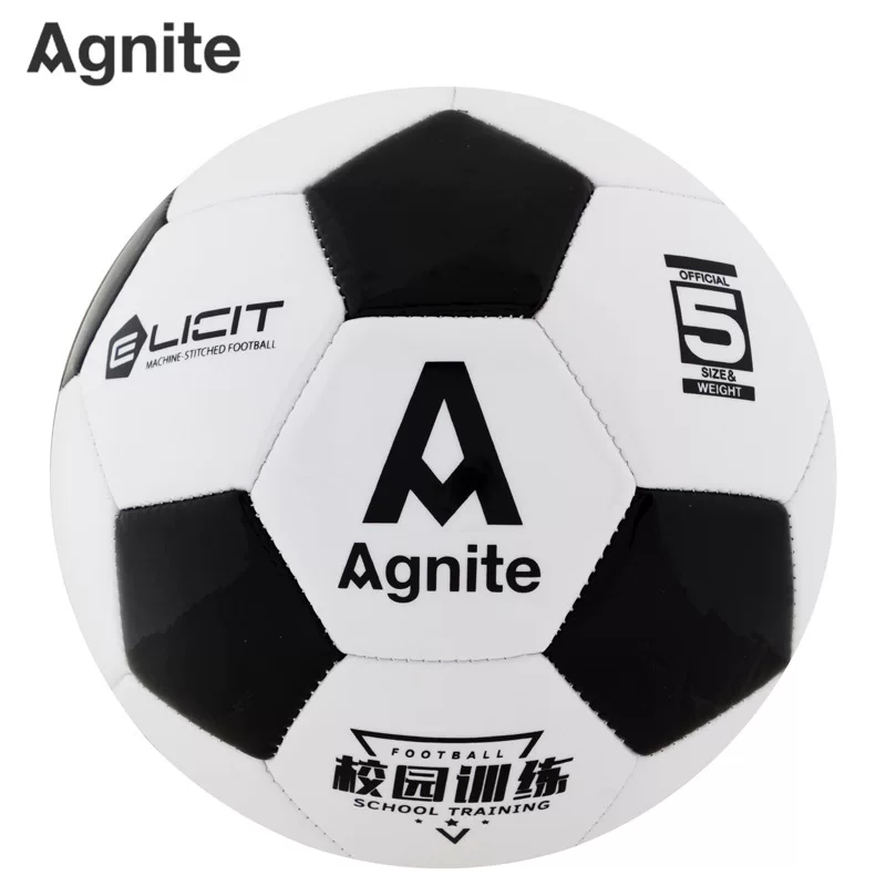 得力 Anginet F1203_5 PVC machine sewing football PVC regular 11 -person machine sewing football standard ball