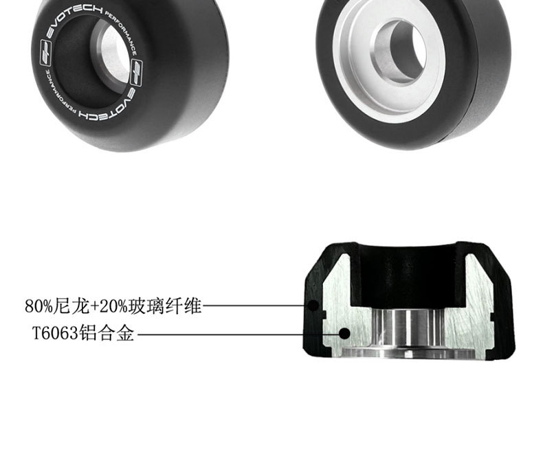 Suitable for Bmw M1000Rr S1000Rr 23-24 Modified Parts, Body Anti-Fall Bars, Anti-Fall Ball Heads, Anti-Fall Rubber