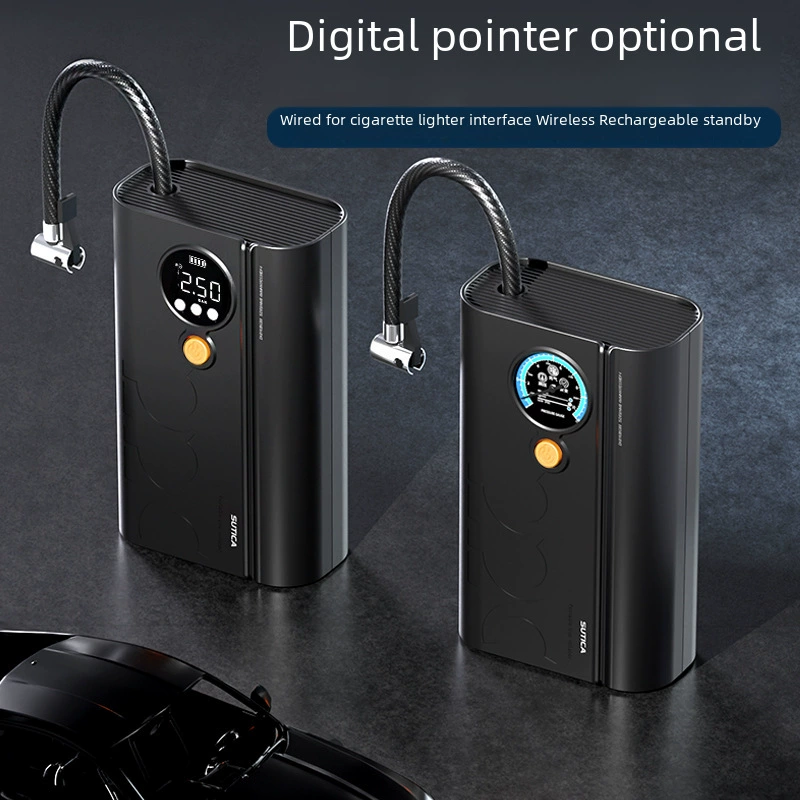 Wireless air pump for car, electric tires