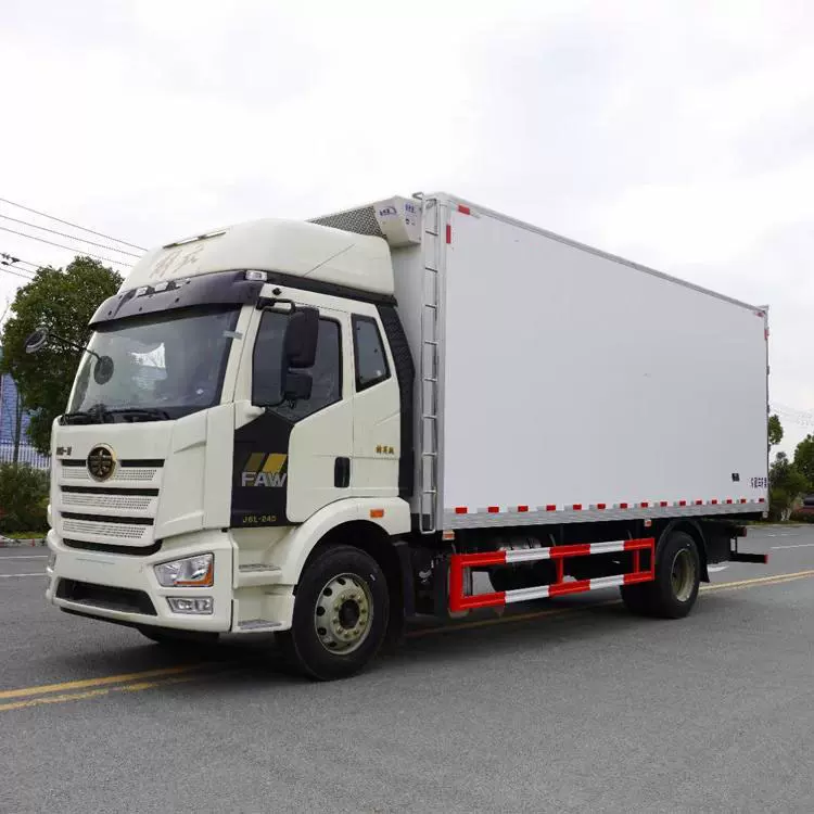 出口五十铃冷藏车4.2米冷藏车新鲜蔬果冷藏车埃及南非