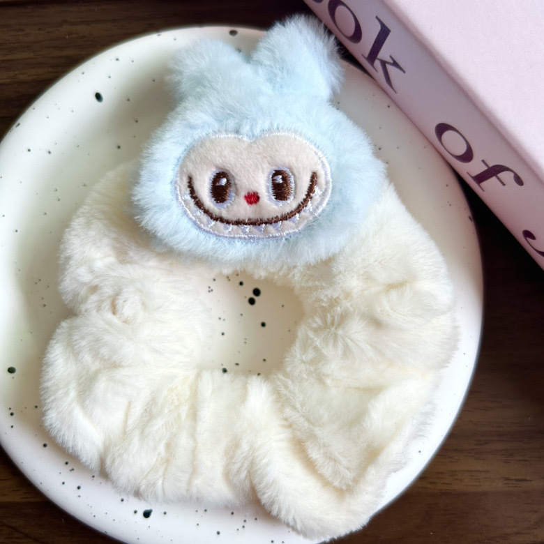 Dulce lindo peluche kt felino círculo de intestino grueso estudiante dulce felina elás negro rosa chica joyería de cabello cabello cabello