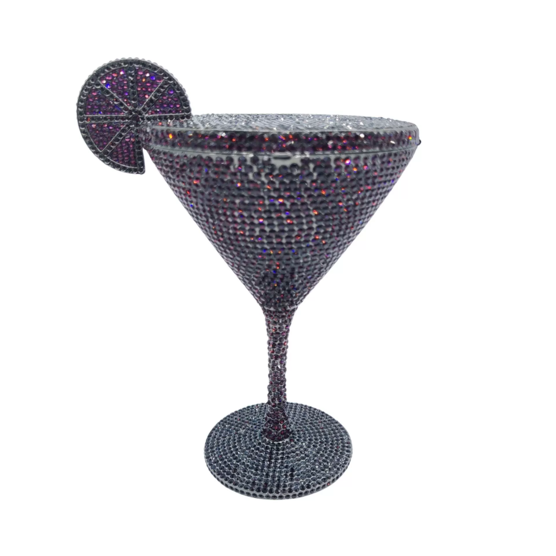 Стеклянная сумка Martini Crystal Cocktail Roulette Diamond Dinner Bag, новая бриллиантовая сумка для руки женщины