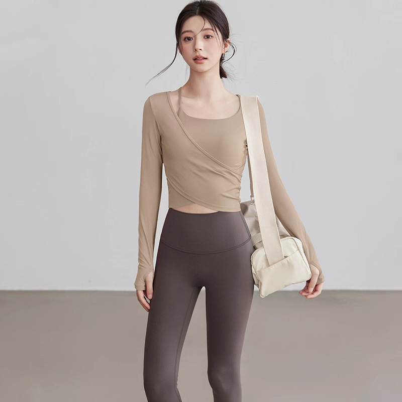 Colored khaki leggings