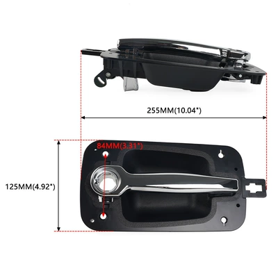 Car Modified Exterior Door Armrest, handle, handle