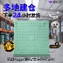 复合小区绿化带圆形井盖