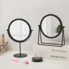 Retro Scandinavian dressing table, table handheld rotating mirror for elementary school students