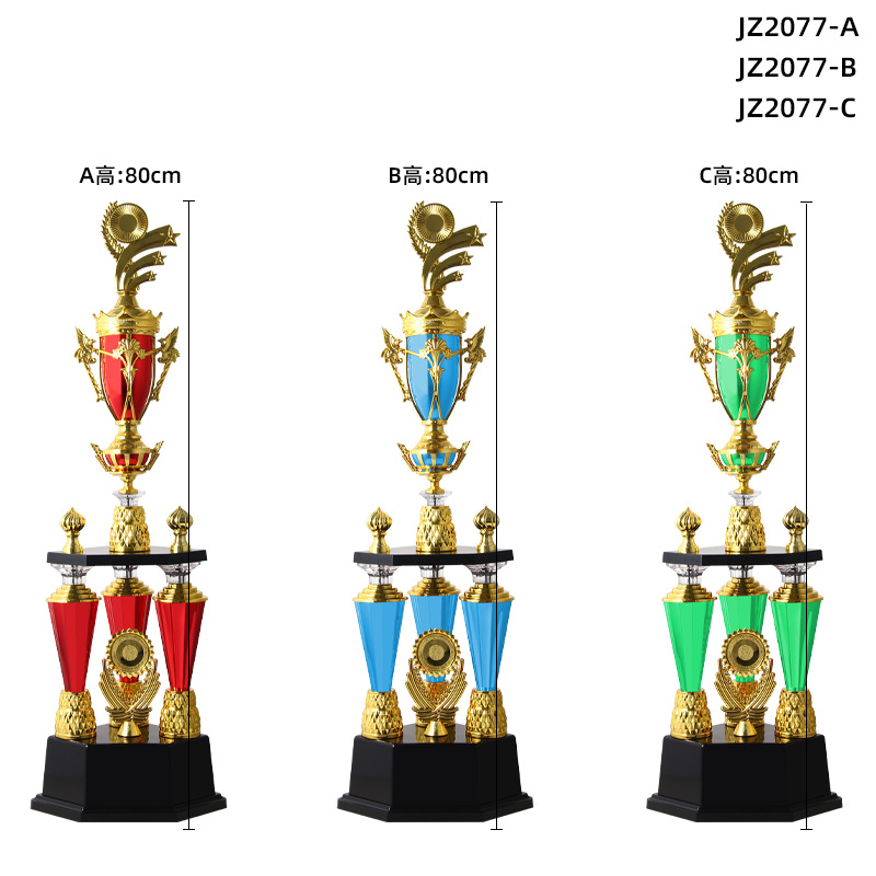 Trofeos de cálculo de perlas personalizados para niños Rubik 's Discurso Taekwondo fútbol paloma competencia trofeo de plástico artes marciales