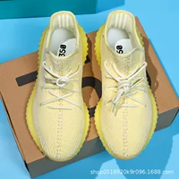 В наличии Boyu Coconut Shoes Мужские 350 Черное звездное небо Настоящая популярная повседневная спортивная обувь Мягкая подошва Модные мужские кроссовки