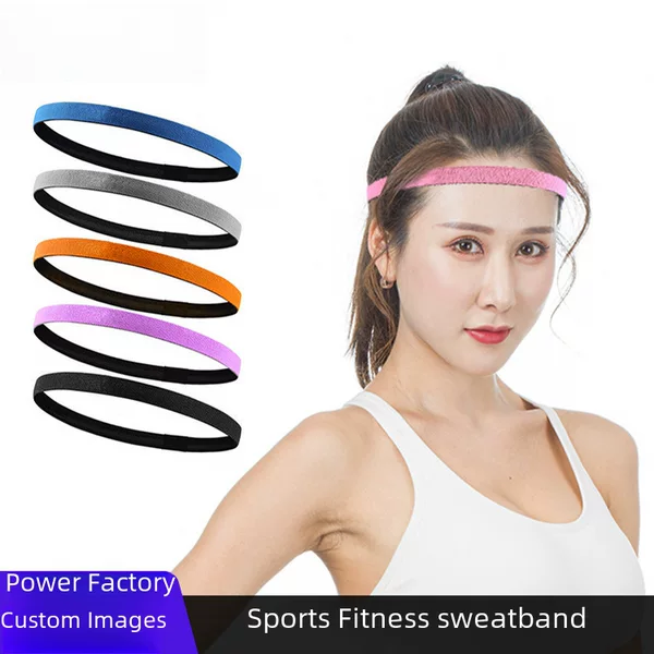 Sports Headbands for Men and Women, Sweat-Absorbent Headbands, Sports Antiperspirant Belts, Yoga Basketball Fitness Running Football Sweat-Guided Headbands