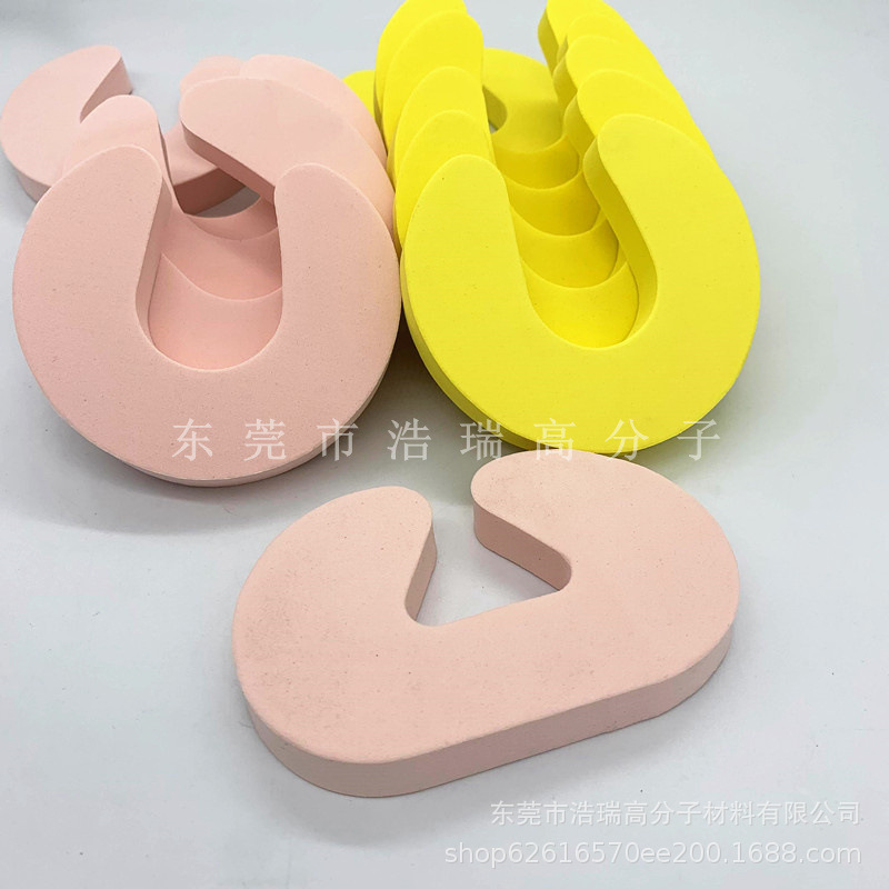 直径92厚15MM白色EVA泡沫门档 儿童防撞保护门卡 防夹手门塞