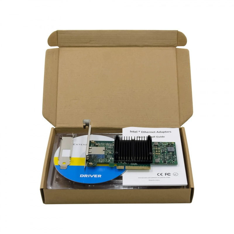 Factory direct sales server network card X520 series-T1 PCIe x8 single optical port 10G RJ45 10G fiber