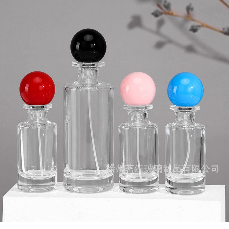 15卡口香水喷雾瓶透明香水玻璃瓶30ml分装补水喷雾瓶香水瓶子裸瓶