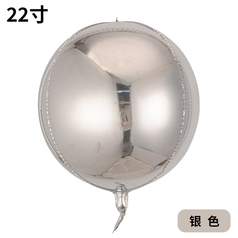 Globo de película de aluminio versión 4D, globo esférico cúbico de 32 pulgadas, caja de regalo de Navidad, globo de decoración de Año Nuevo image 15