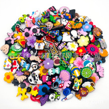 定制洞洞鞋装饰配件PVC鞋花鞋扣花园鞋子配饰3D立体工厂手工