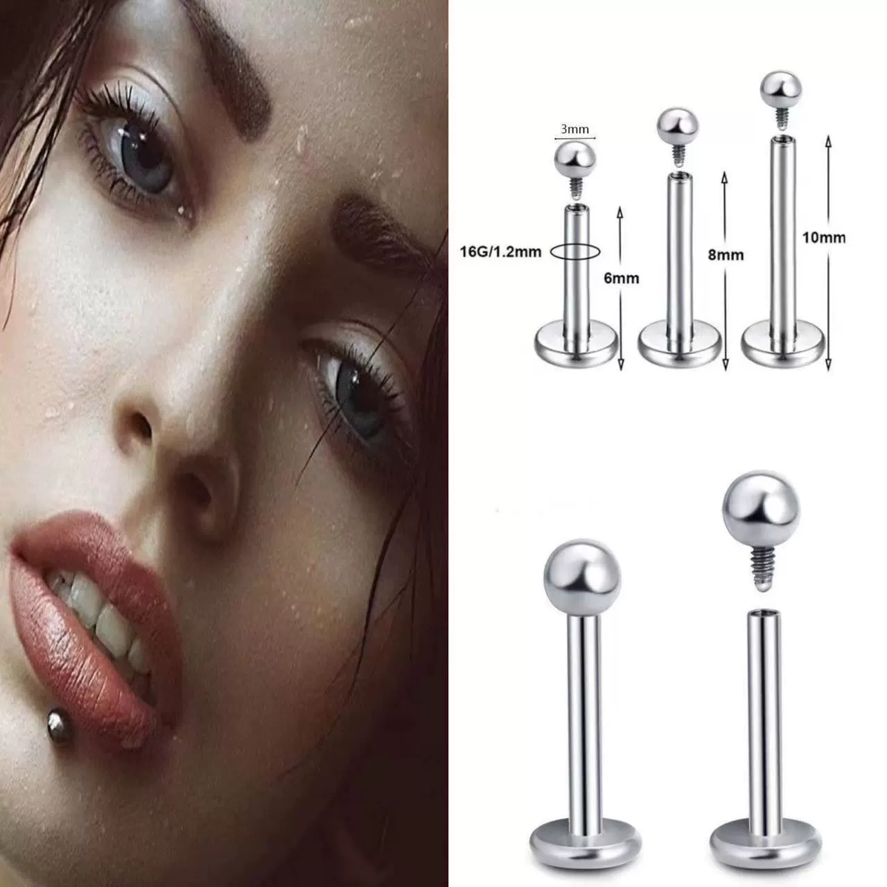 Фабрика спот титановая сталь не аллергия на внутренние зубы