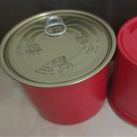 其他食品包装;金属罐