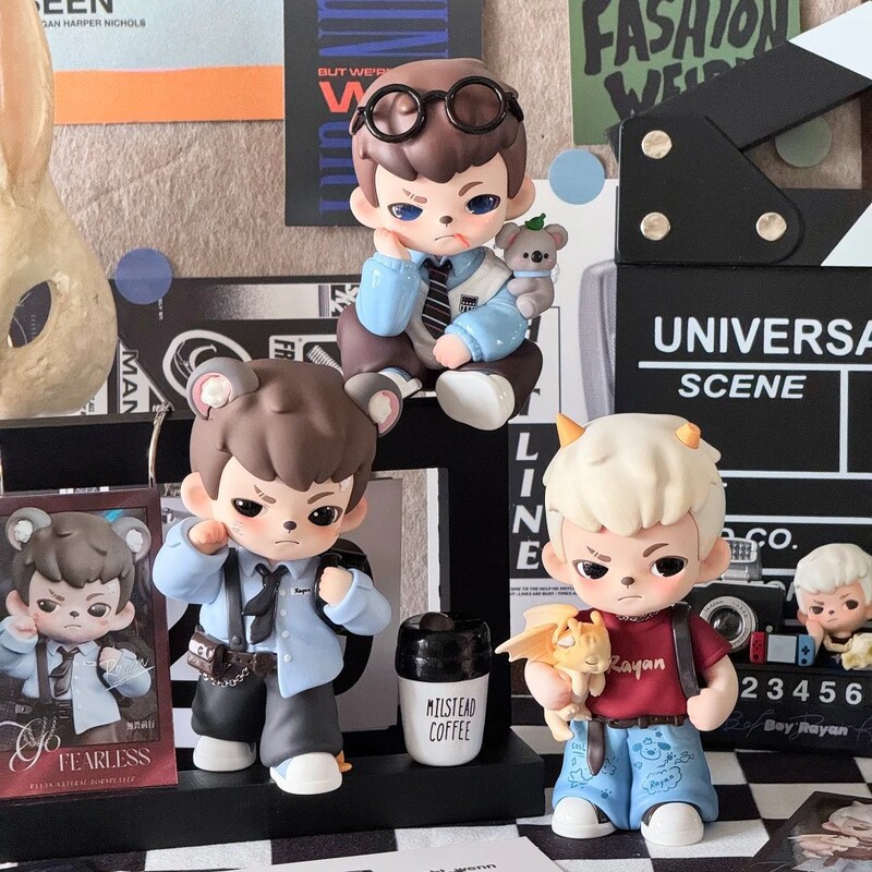 正版TNT新品Rayan天生玩家系列手办潮玩盲盒玩具摆件端盒整箱批发|undefined