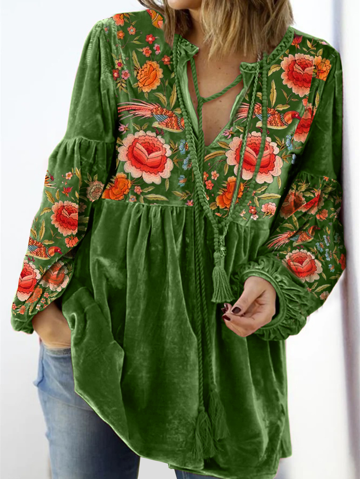 Trendy Blouse Green