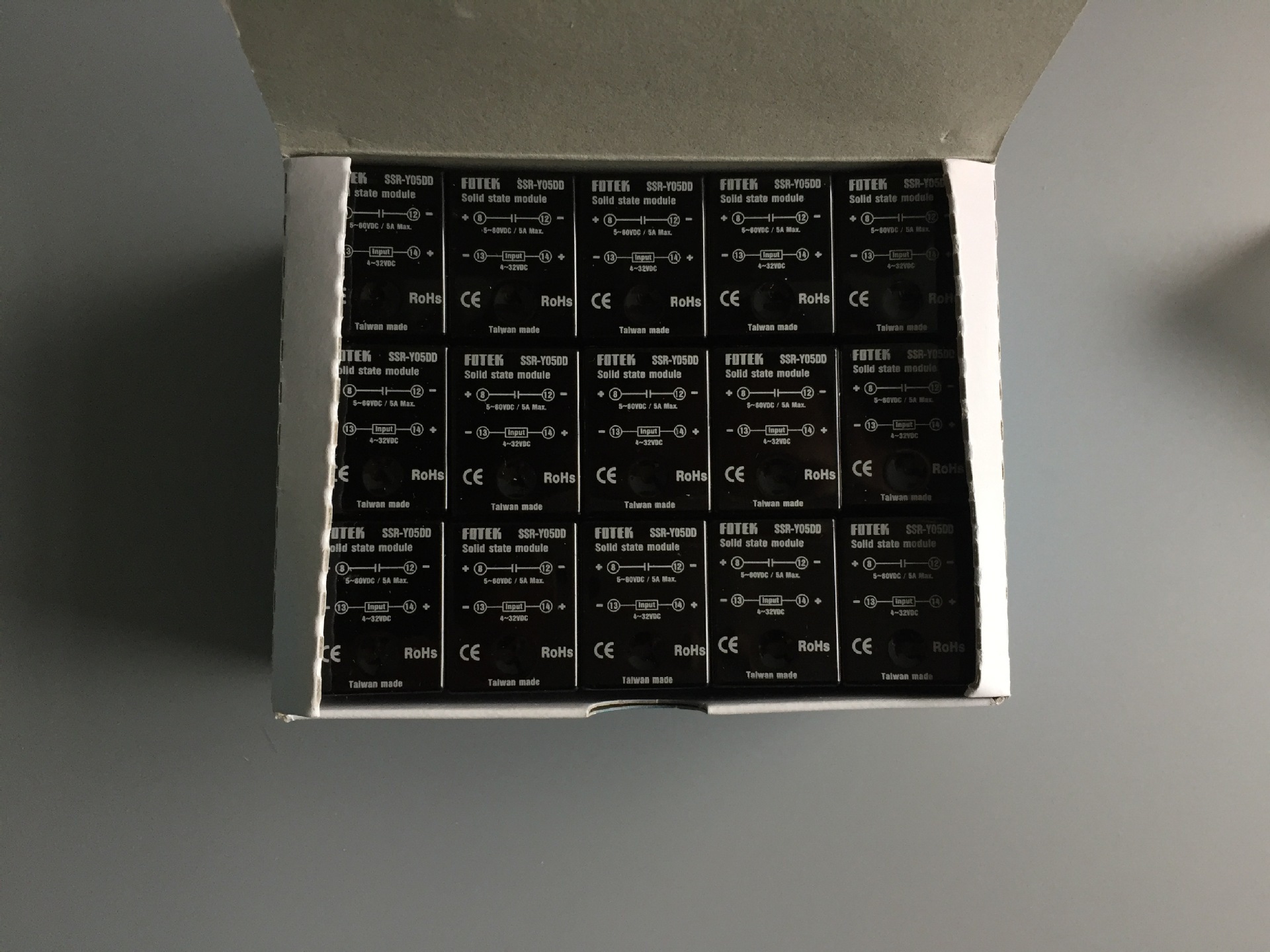 【原装全新现货】 台湾阳明 （FOTEK） 固态继电器 SSR-Y05DD