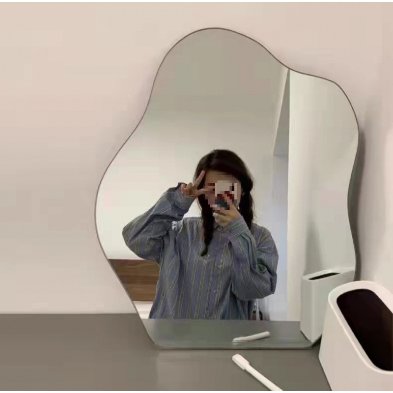 대형 구름거울-베이스 없음 40*33cm