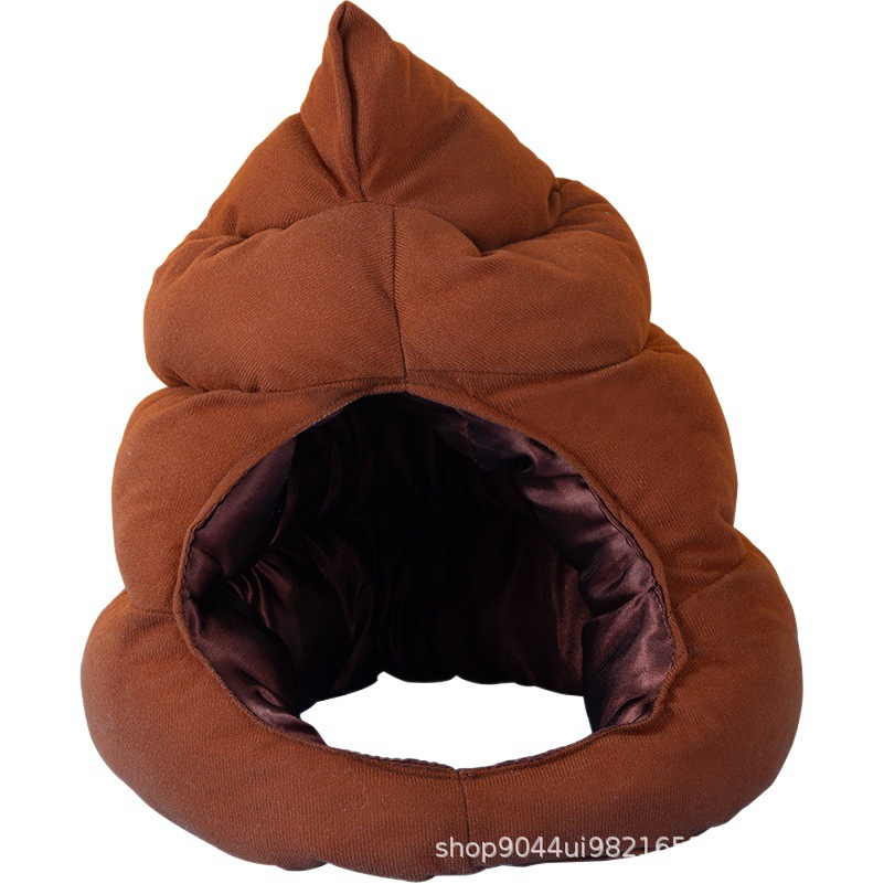 Japonés de dibujos animados divertido venta lindo ins taburete sombrero cabeza cubierta felpa Internet celebridad TikTok foto selfie apoyos