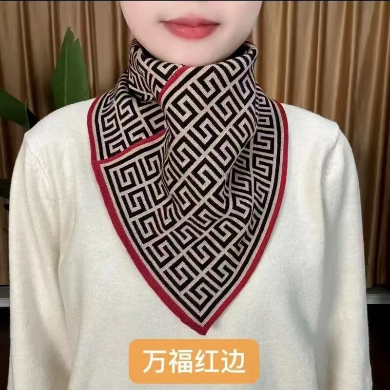 秋冬围脖保暖护颈假领方便套头脖套懒人围巾男女通用三角巾装饰|undefined