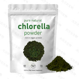 现货实拍小球藻粉富含纯素蛋白100g无添加剂破壁小球藻提取物跨境