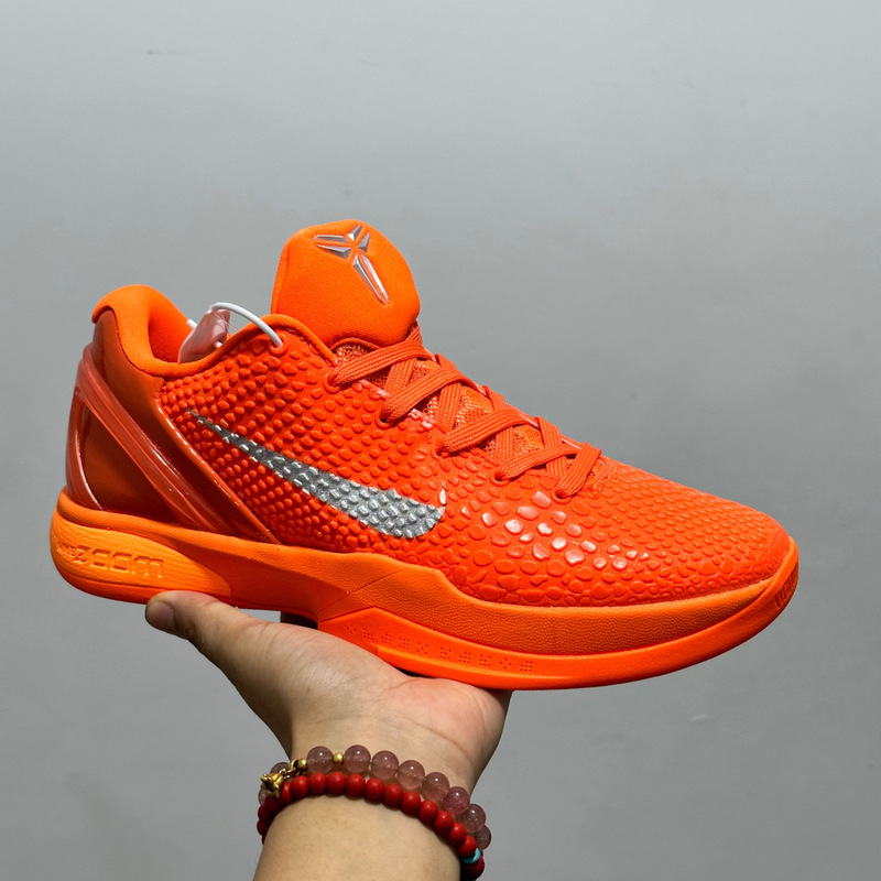 Putian Shoes Pure Original Six Practical Basketball Shoes Men's Casual Sports Shoes Kobe 6 Snake Pattern Carbon Plate Trendy Sneakers