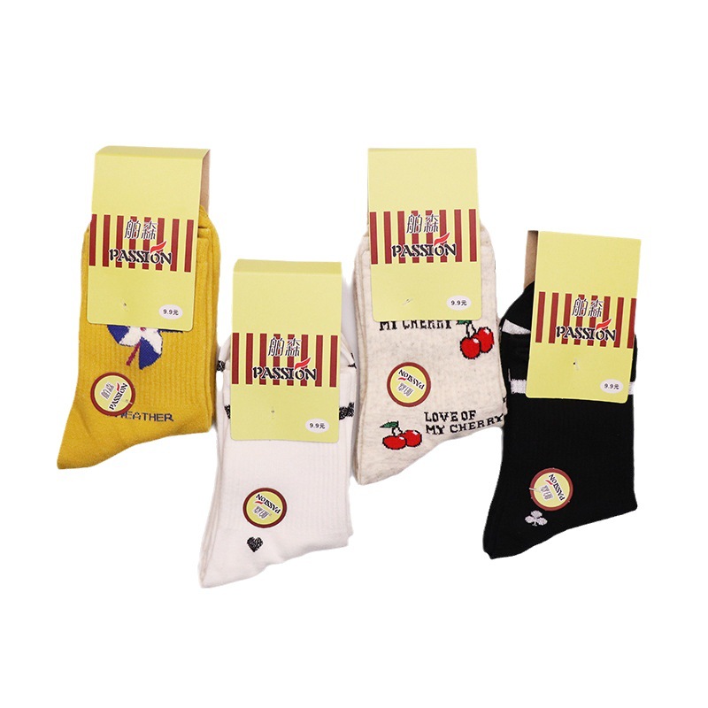 10 yuan model thickening, warmth preservation, sports, leisure, men and women's medium length cotton socks wholesale source, local stall socks wholesale