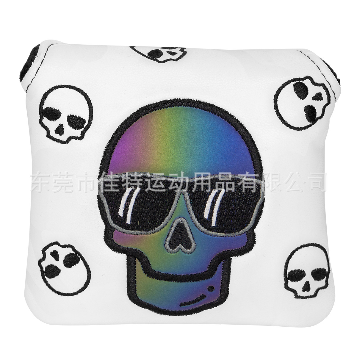 Cráneo cubierta del Club de Golf conjunto completo varilla de hierro N ° 1 calle pequeña pierna de pollo varilla de madera putter tapa protectora cubierta fábrica