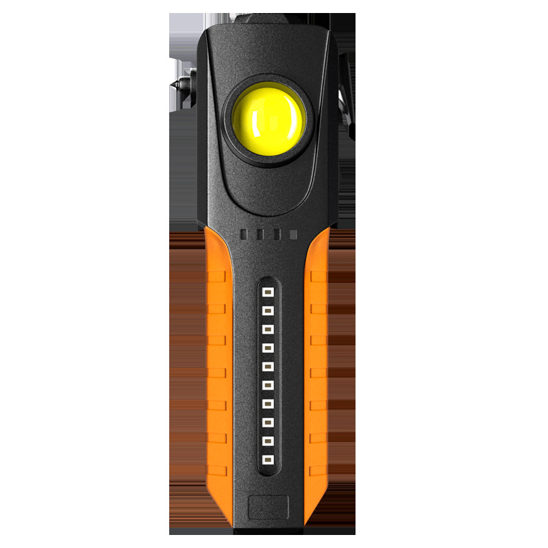 Nueva linterna transfronteriza luz de trabajo multifuncional ventana rota martillo imán impermeable Banco de energía resaltar luz de trabajo de emergencia