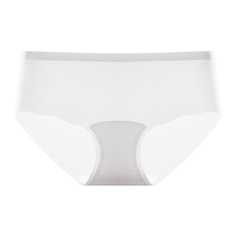Serie de entrepierna alargada ~ primavera y verano nueva ropa interior ultrafina 10D ultrafina de seda de hielo deportiva sin costuras