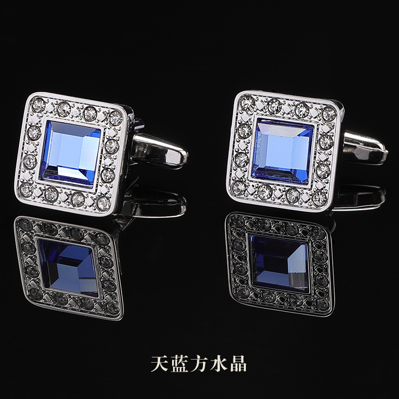 天蓝方水晶法式袖扣.jpg